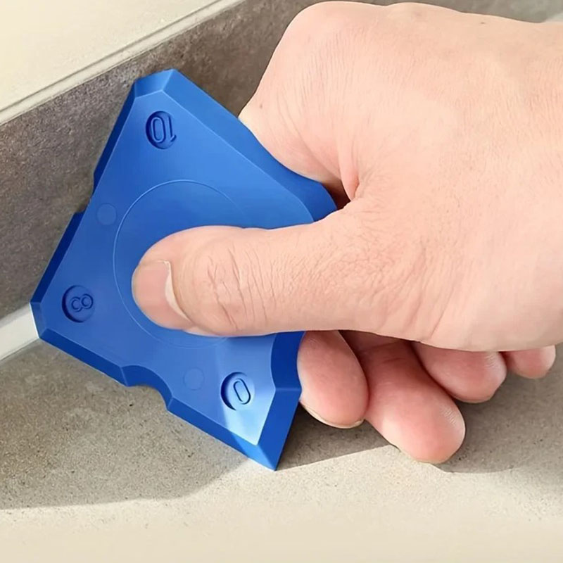 Home Bathroom Cleaning Kit - 4-delige siliconen kitset, professionele kitapplicator en