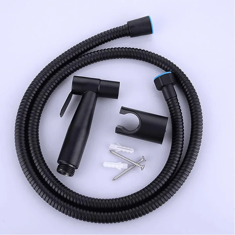 Home Bathroom Cleaning Kit - Toilet Bidet Kraan Zwart Handsproeier Roestvrijstalen