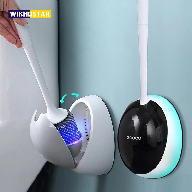Home Bathroom Cleaning Kit - Wikhostar Tpr Silicone Wc Borstel Wc