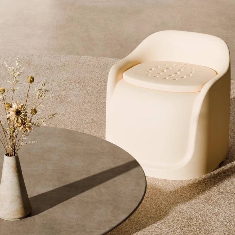 Home Bathroom With Sauna - Nordic Douche Badkamerstoel Plastic Kinderen Ouderen
