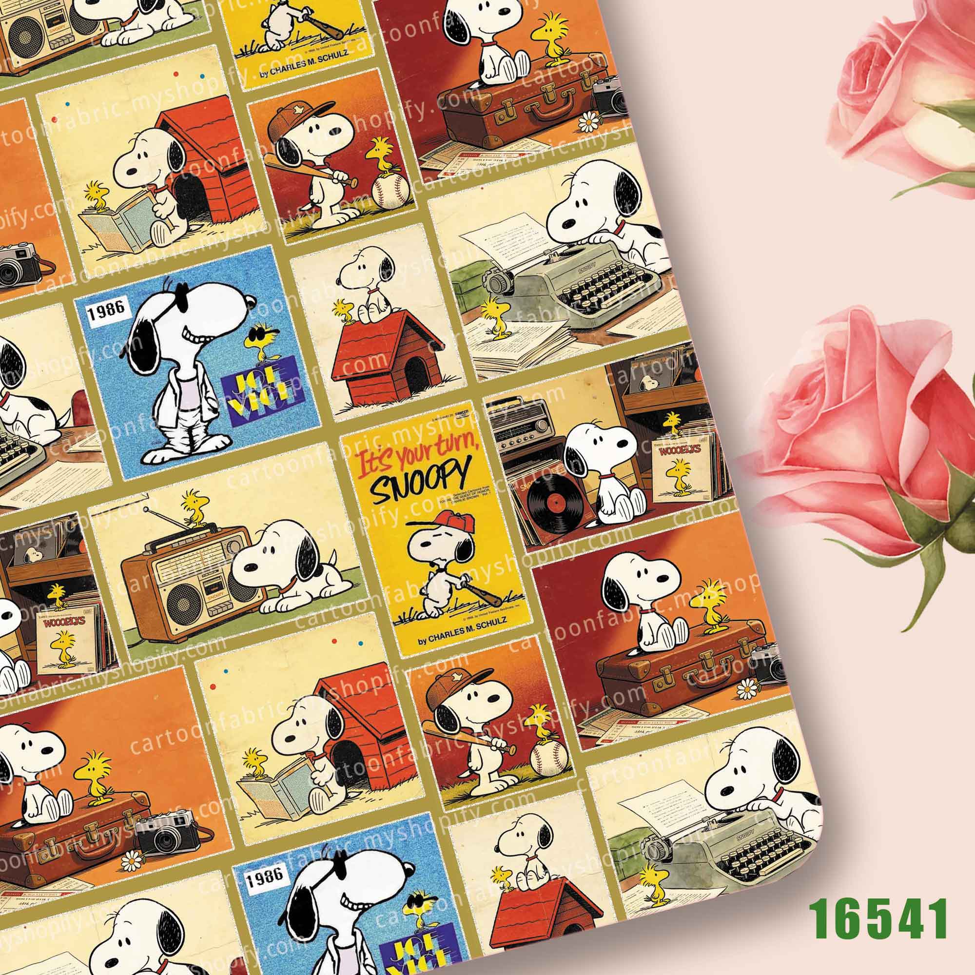 Home Creation Bathroom - TAKARA TOMY Snoopy Stof 140x50CM Cartoon