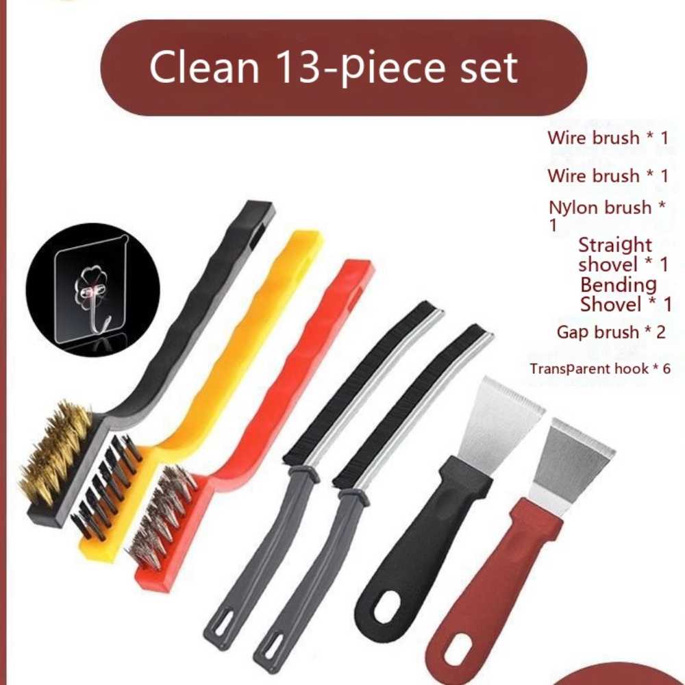Home Bathroom Cleaning Kit - 5/8/13 Keuken Reinigingsborstelset, Diep Schoon Gasfornuis