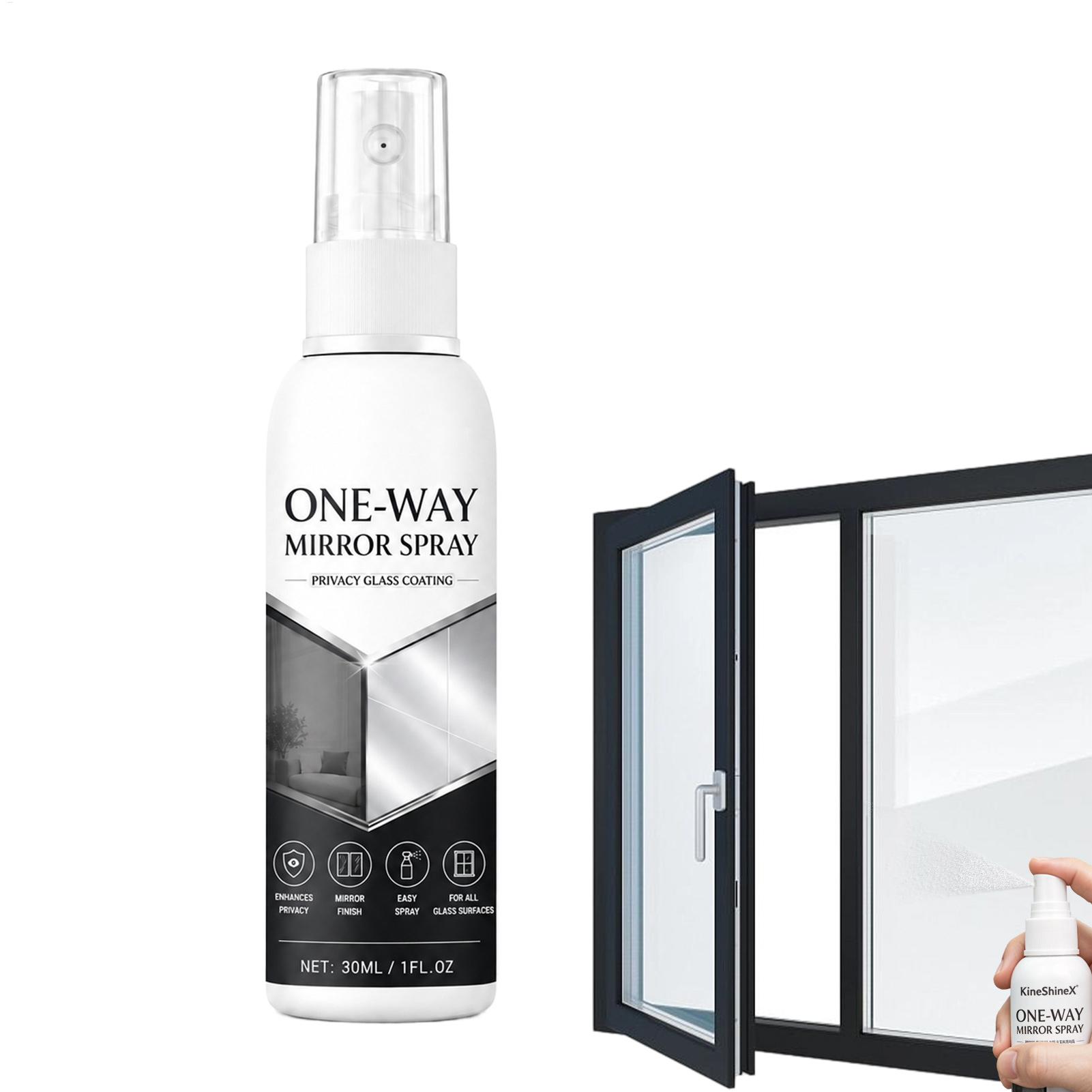 Home Bathroom Window Tint - Spiegel Effect Raamspray 30ml Tijdelijke Verwijderbare