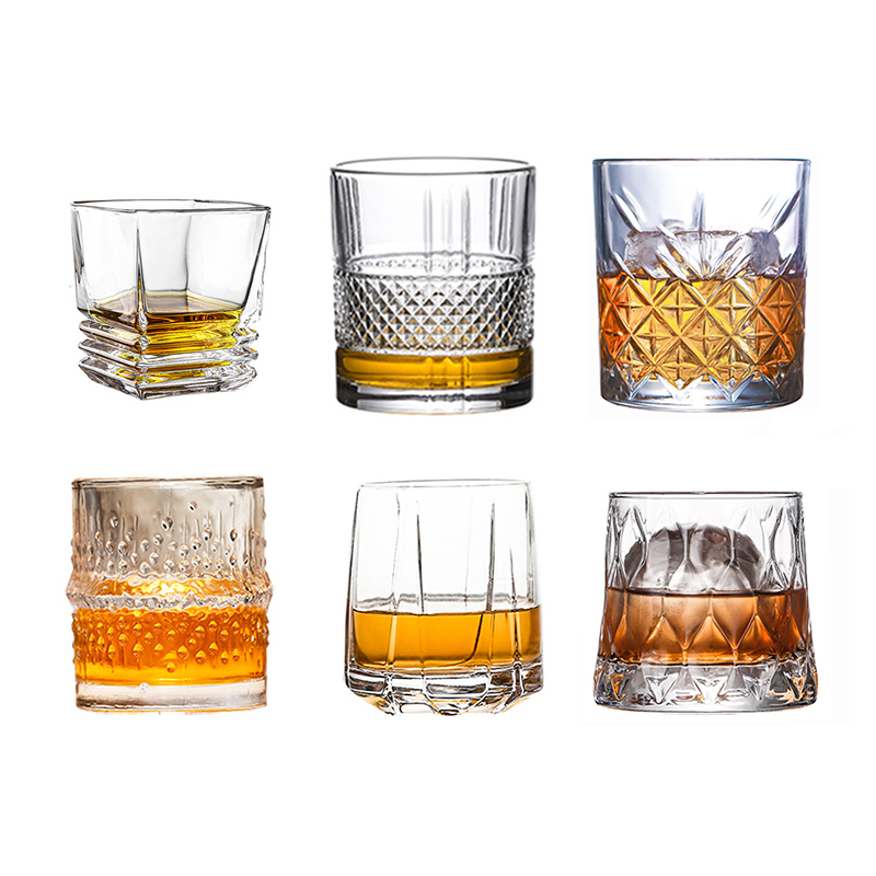 Yamazaki Home Bathroom Storage - Whiskyglazen, Scotch-glazen, ouderwetse whiskyglazen/perfect cadeau voor