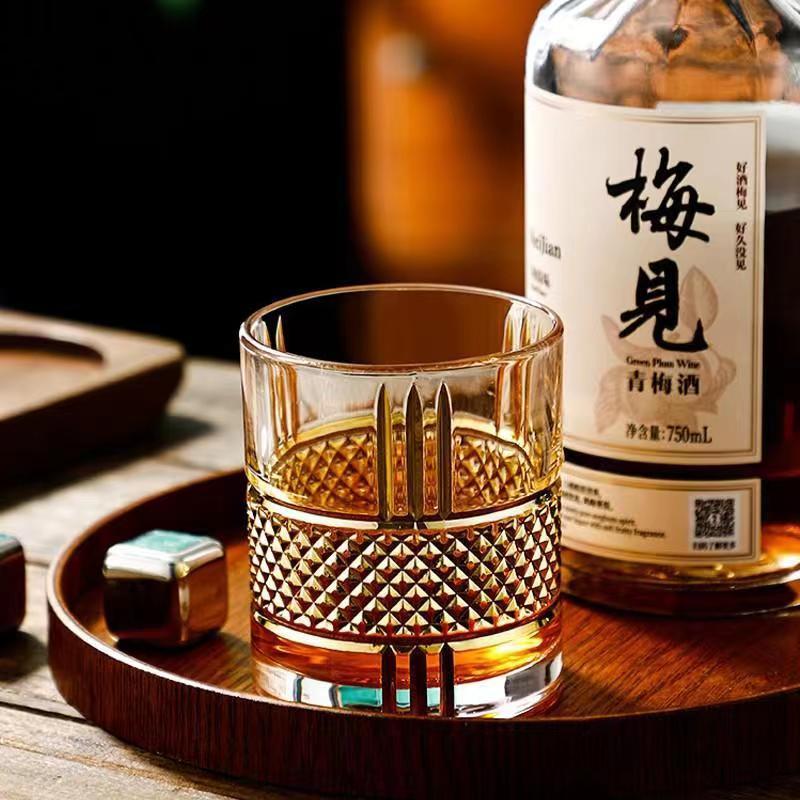 Yamazaki Home Bathroom Storage - Europese Stijl Luxe Gouden Ouderwetse Whisky