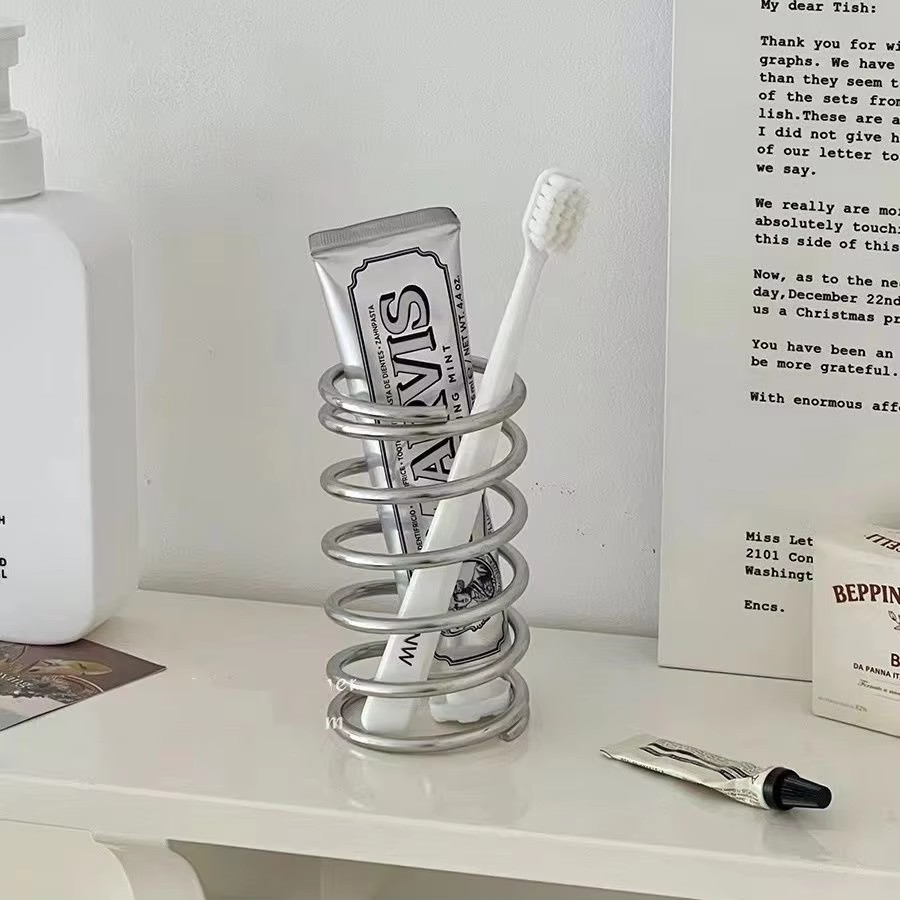 Home Creation Bathroom - Rvs Tandenborstelhouder Metalen Badkamer Accessoires Tool