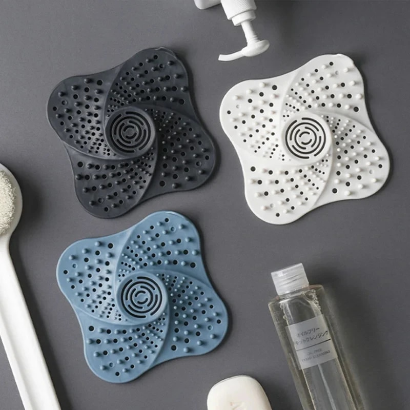 Home Bathroom Renovation - 1 st Anti-blocking Haar Catcher en