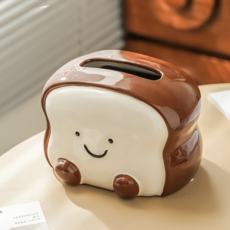 Creatieve Cartoon Toast Kerami - Home Bathroom Ideas recensie en prijs