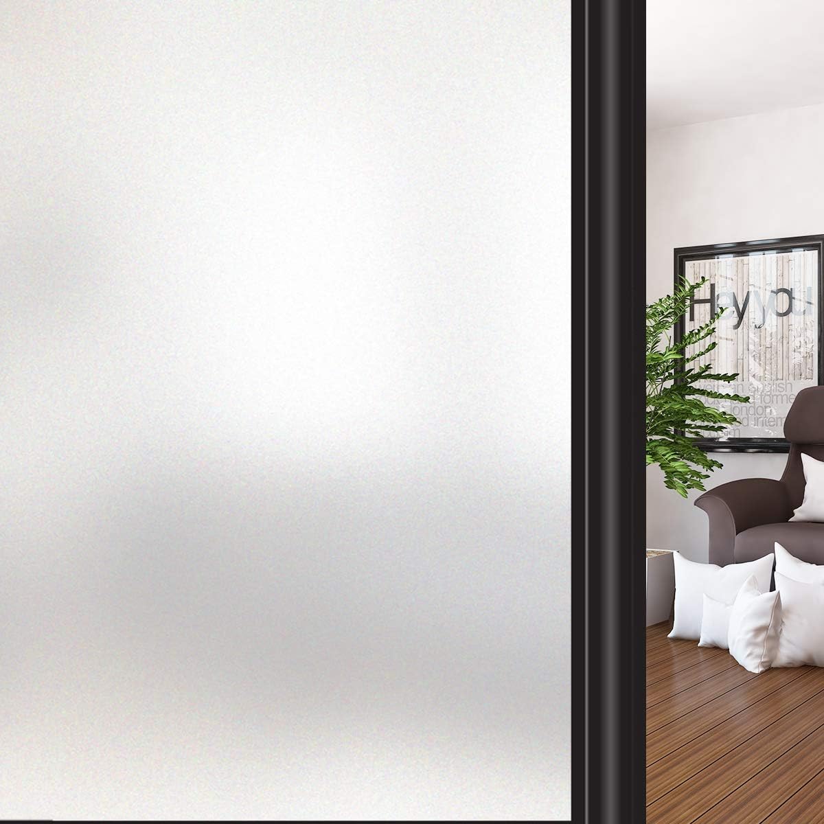 Privacy raamfolie, mat, statis - Home Bathroom Window Tint recensie en prijs