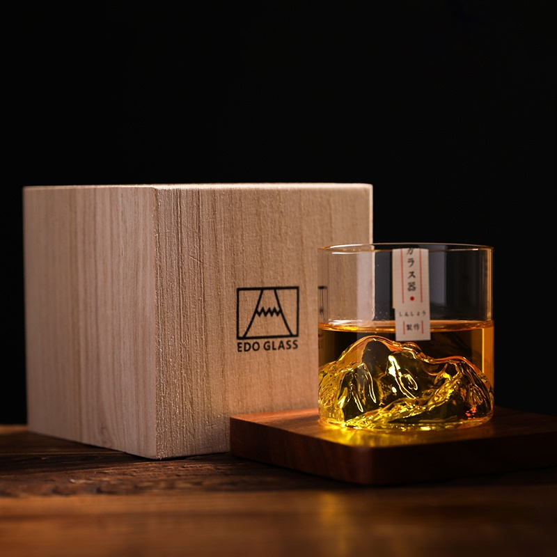 Japan 3D Mountain Whiskey Glas - Yamazaki Home Bathroom Storage recensie en prijs