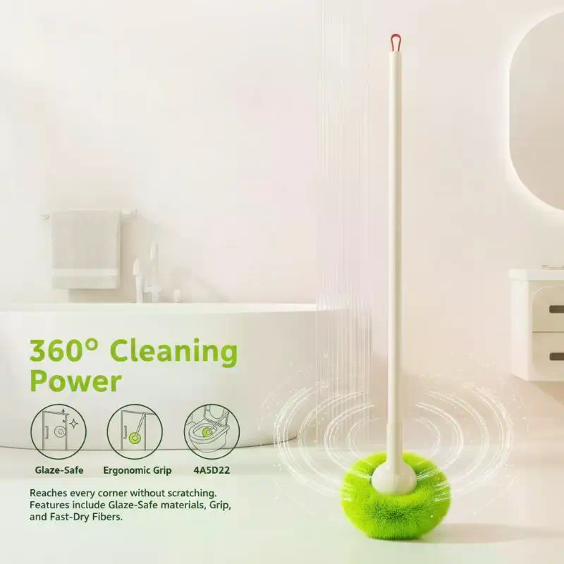 Toiletborstel 360 °   Geen dod - Jet Home Bathroom Mirrors recensie en prijs