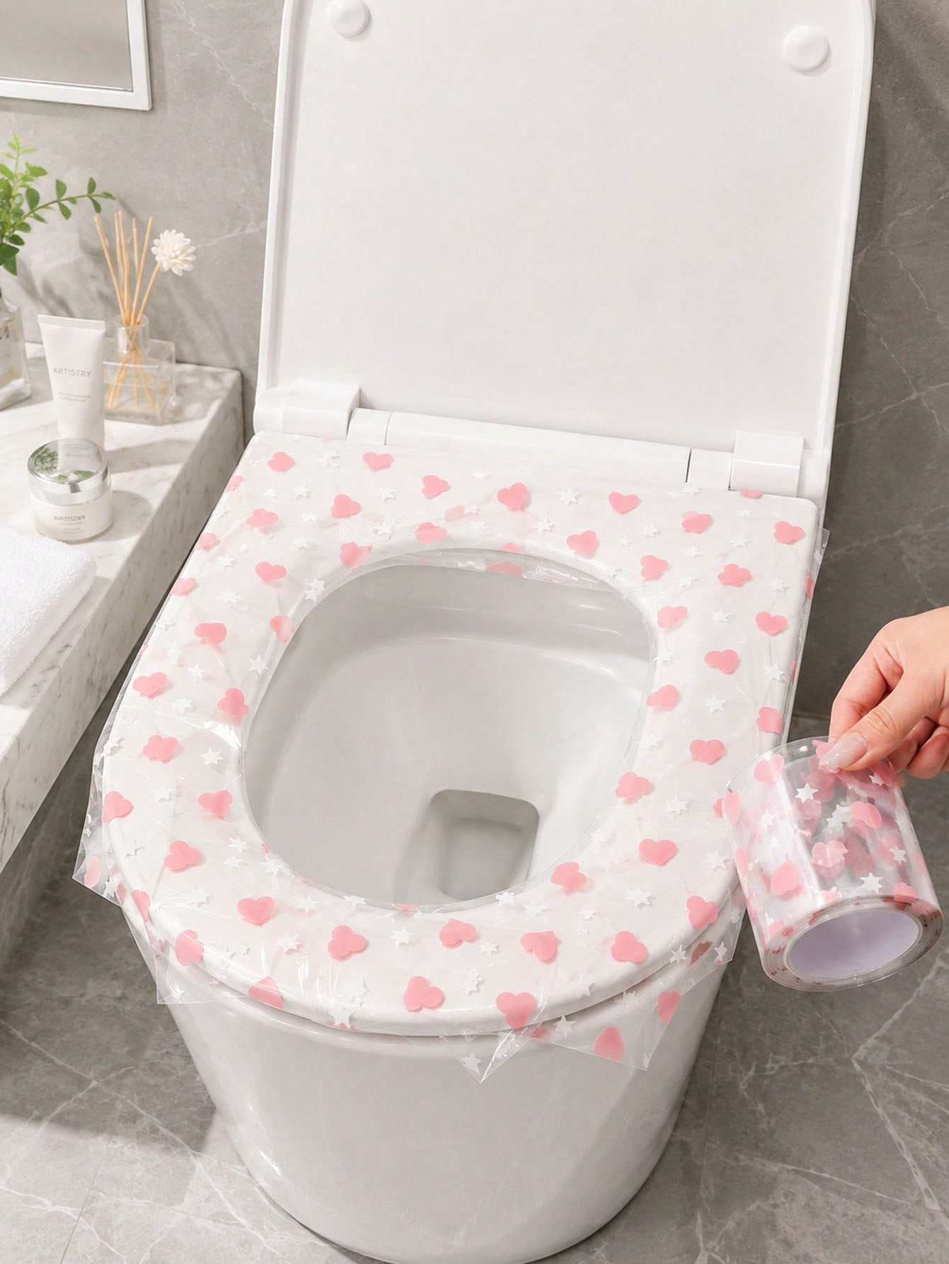 133 stuks/rol wegwerp toiletbr - Home Creation Bathroom recensie en prijs