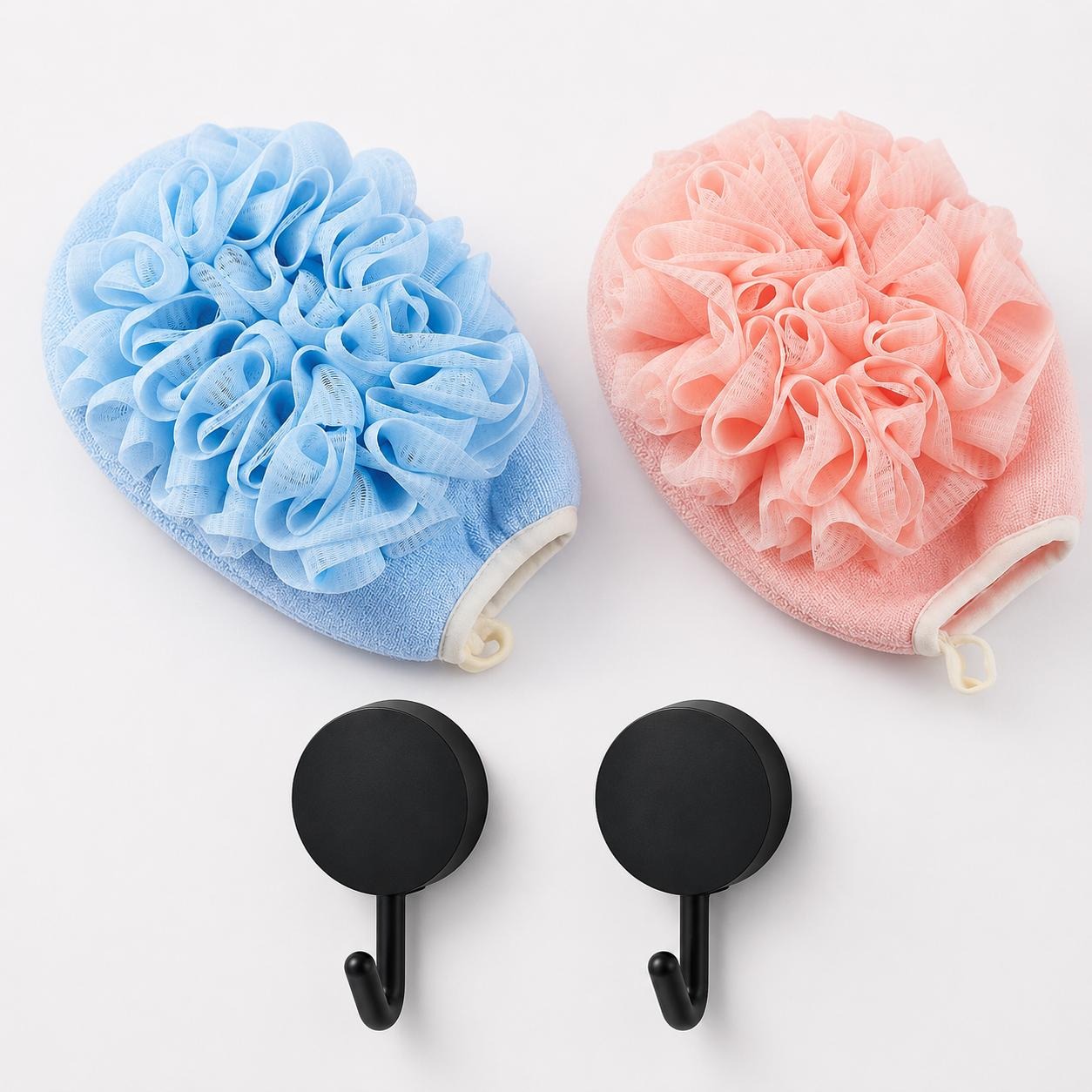 2 paar badhandschoenen + 2 haa - Home Bathroom Cleaning Kit recensie en prijs